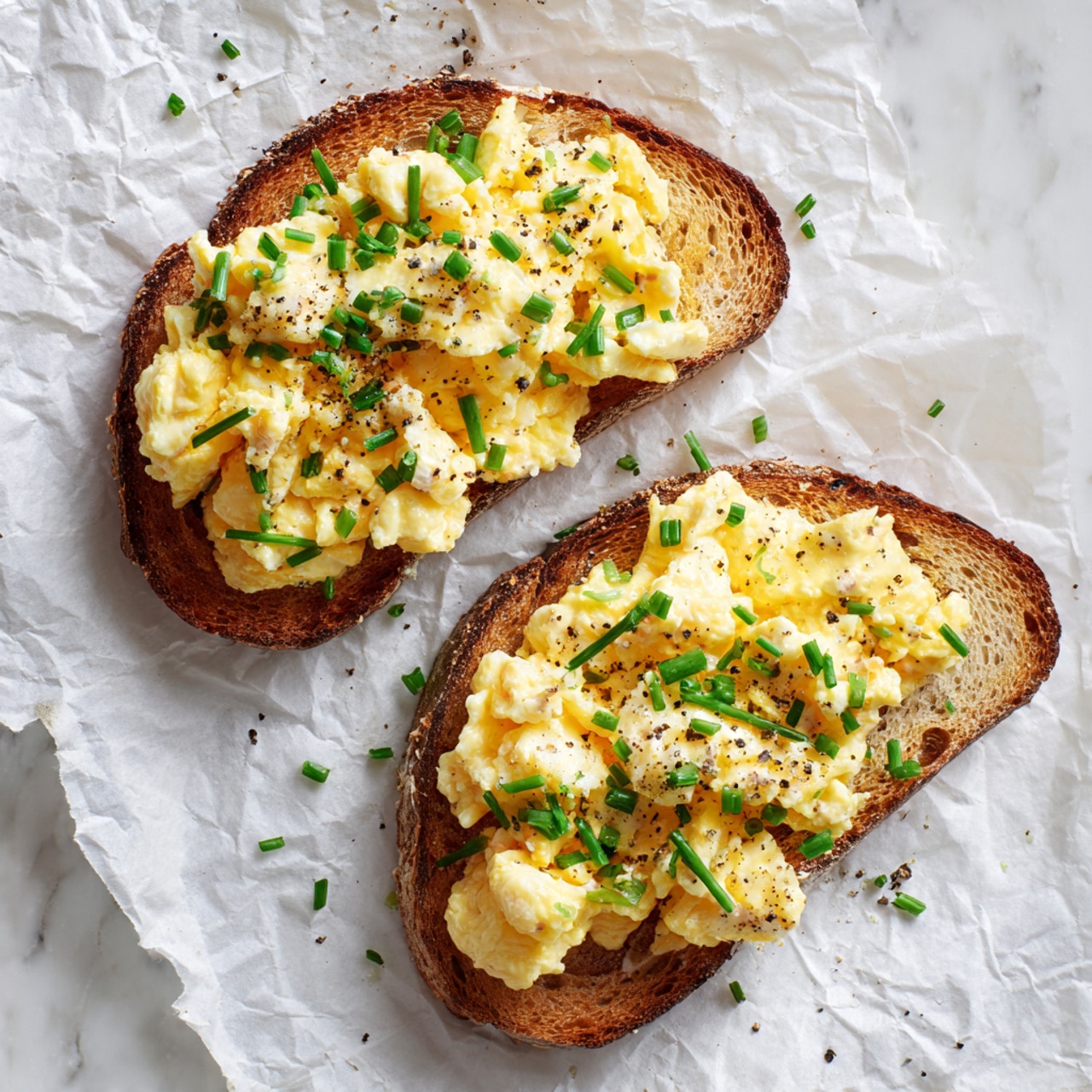 Easy 6-Ingredient Egg and Ricotta Toast Recipe