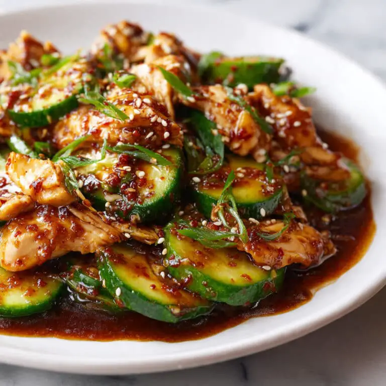 Thai Cucumber Salad with Chicken Recipe
