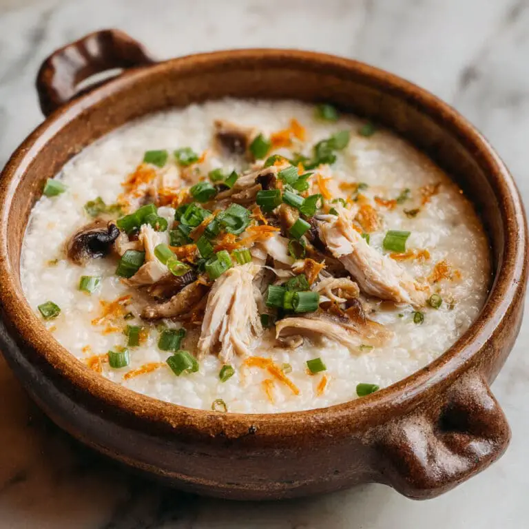Salmon & Shiitake Mushroom Congee: Nutritious & Flavorful Recipe
