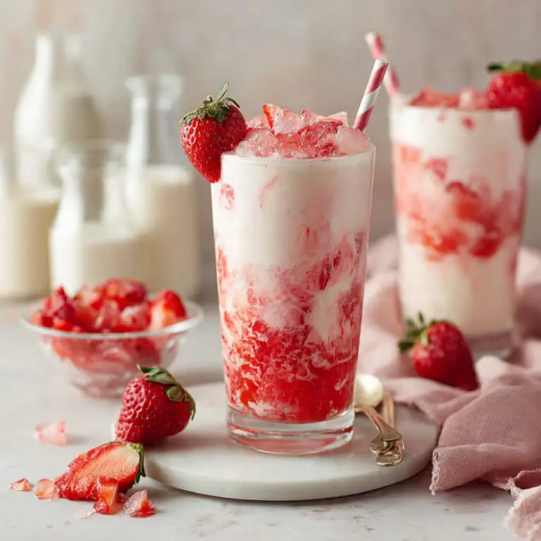 Korean Strawberry Milk Recipe