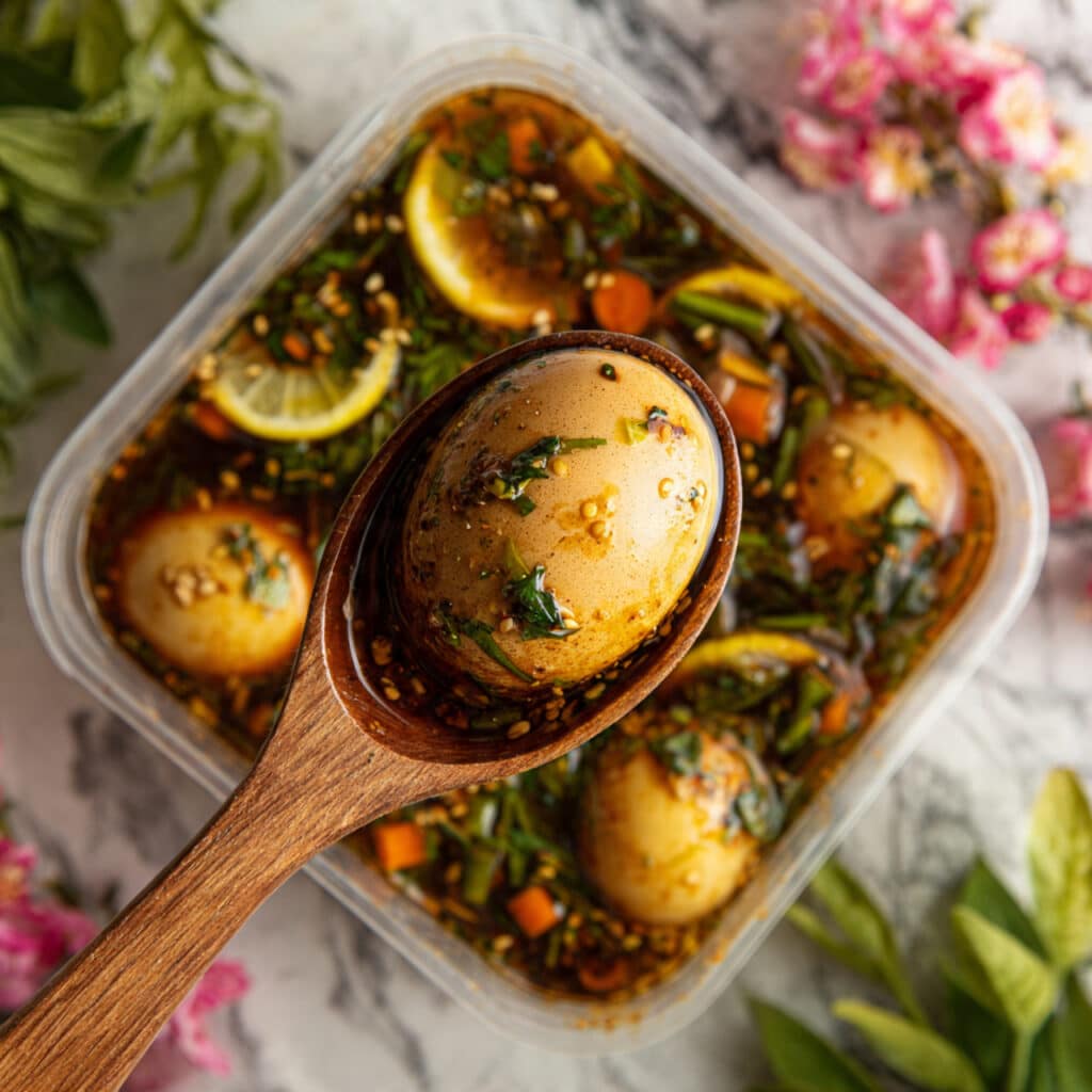 Mayak Eggs (Korean Marinated Soy Eggs) Recipe