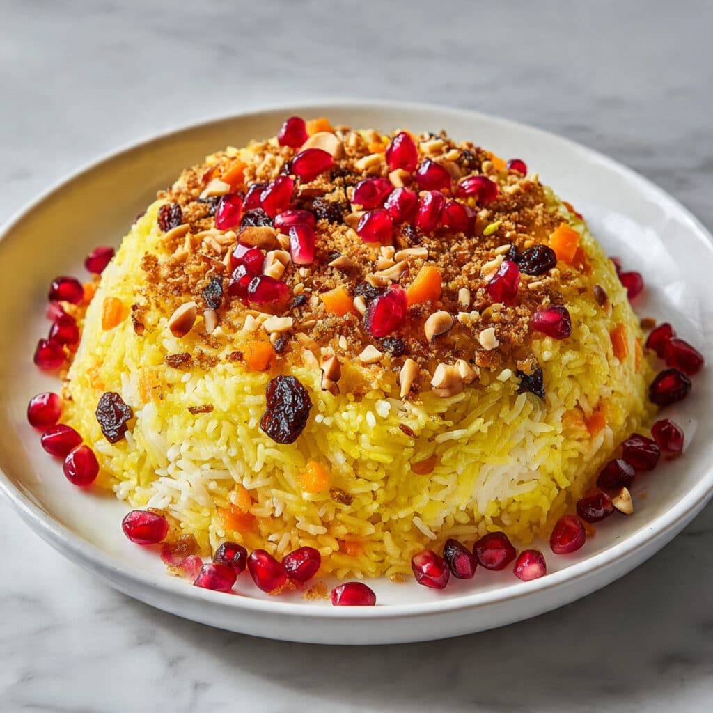 Persian Jeweled Rice Recipe