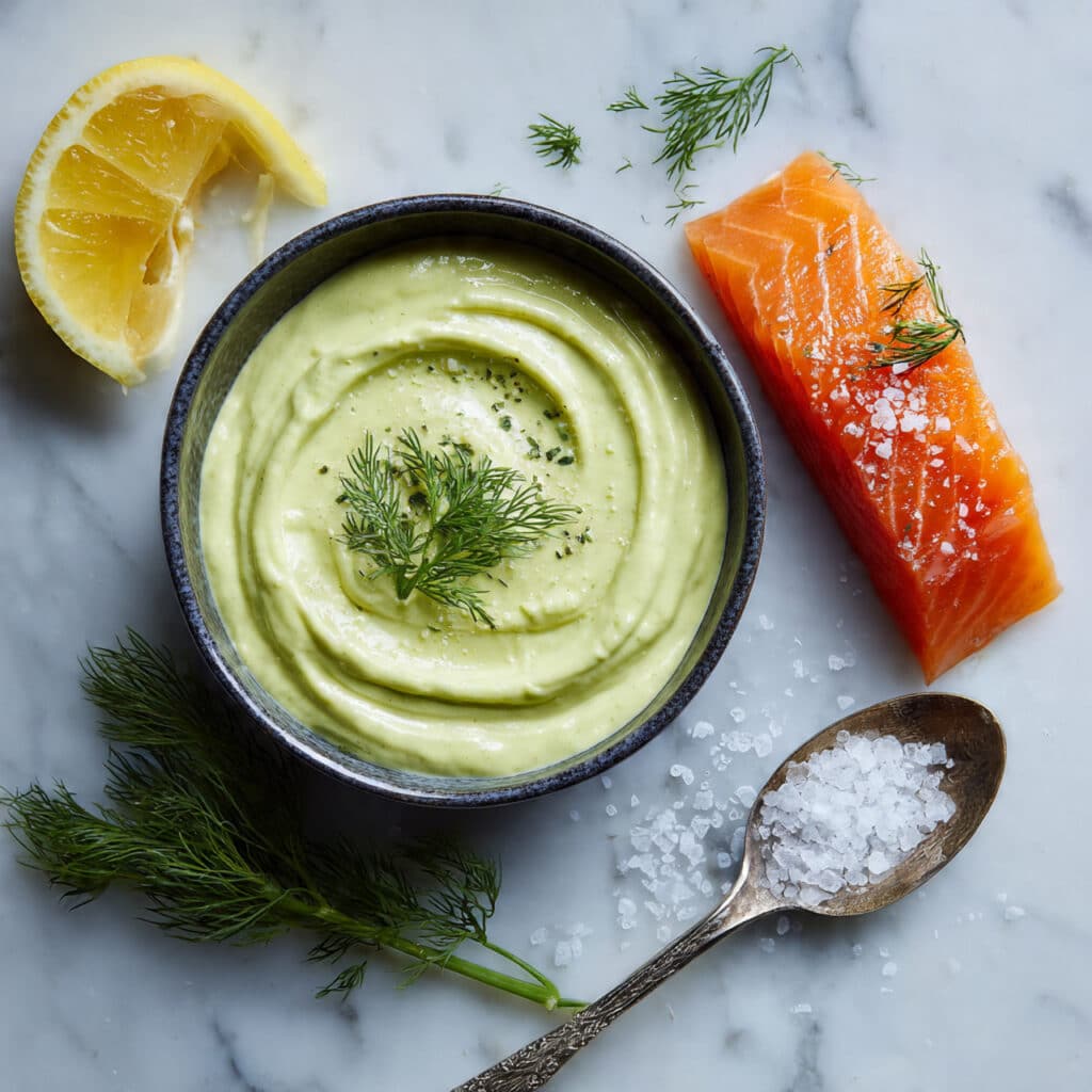 Gordon Ramsay Creamy Dill Sauce for Salmon (2-Minute Blender Method) Recipe