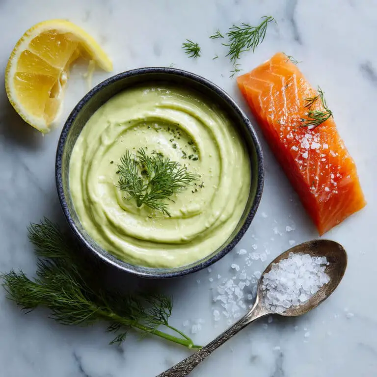 Gordon Ramsay Creamy Dill Sauce for Salmon (2-Minute Blender Method) Recipe