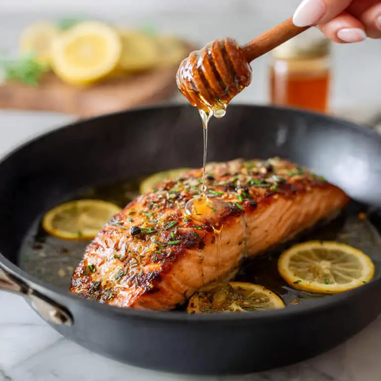 Gordon Ramsay Honey-Garlic Glaze for Salmon Recipe