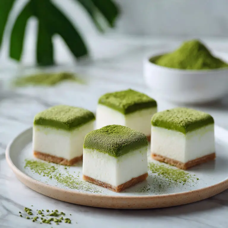 Homemade Matcha Cheesecake Daifuku Recipe