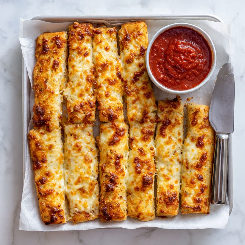 Cauliflower Breadsticks Recipe