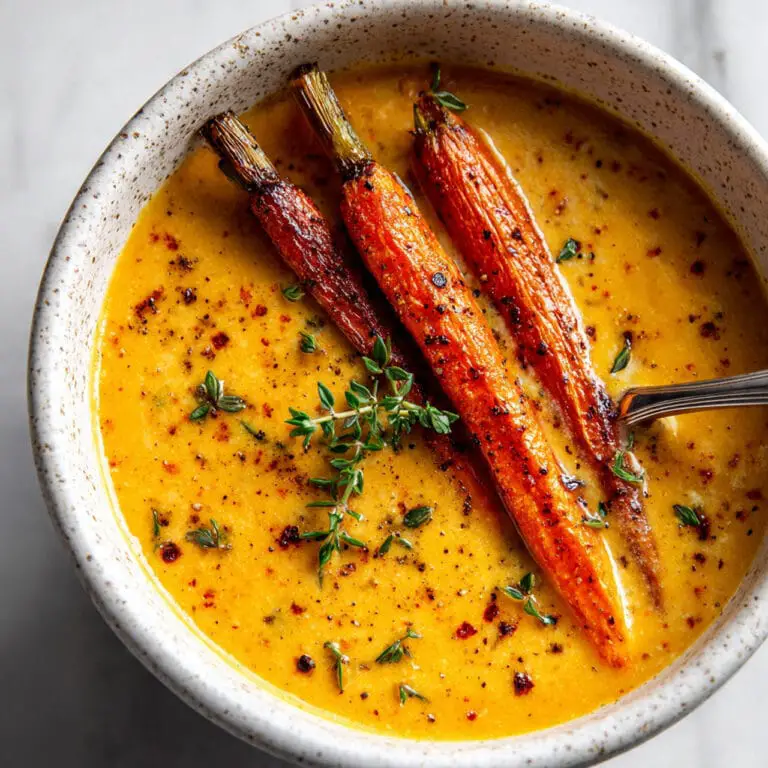 Roasted Italian Sweet Potato Soup Recipe