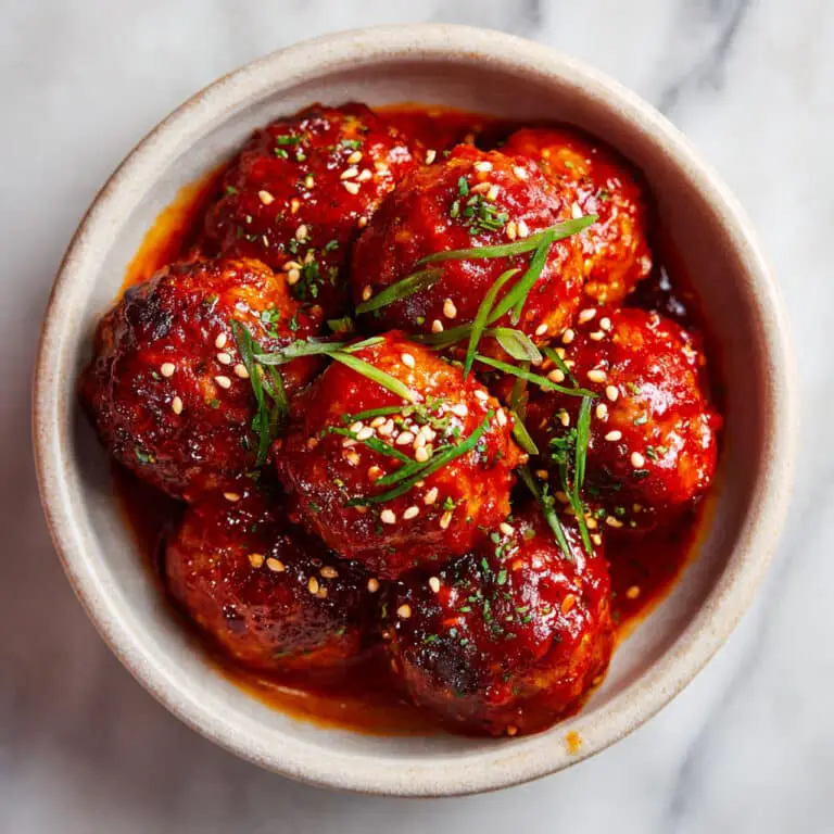 Korean BBQ Meatballs Recipe
