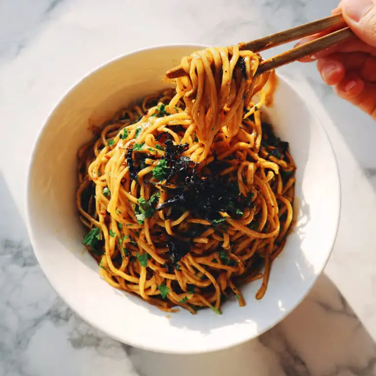 Classic Shanghai Scallion Oil Noodles Recipe