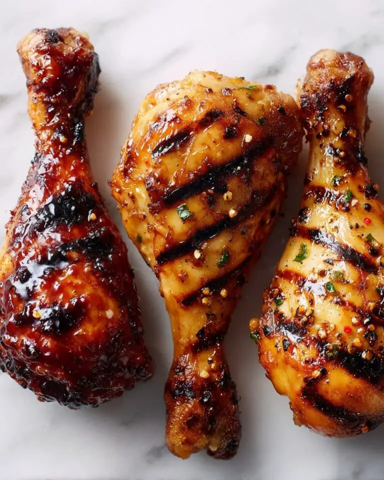 Juicy and Flavorful Grilled Chicken Drumsticks Recipe