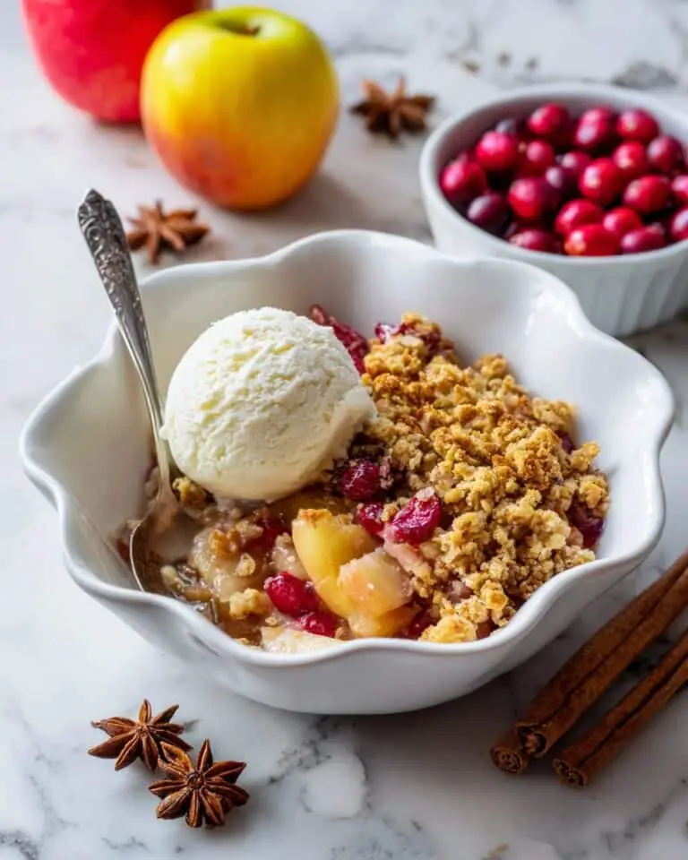 Spiced Cranberry Cobbler Recipe