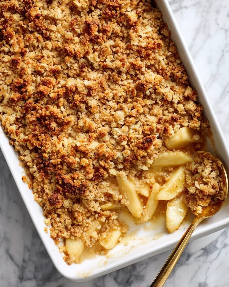 Apple Crisp with Oat Topping Recipe