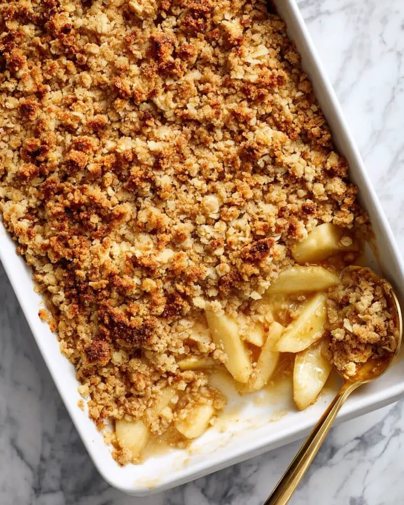 Apple Crisp with Oat Topping Recipe