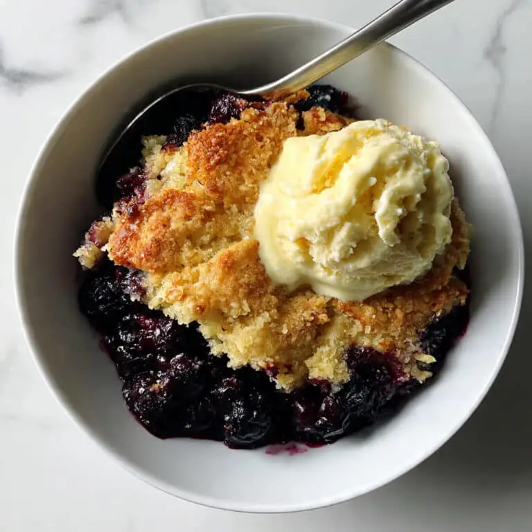 Blueberry Cobbler Recipe