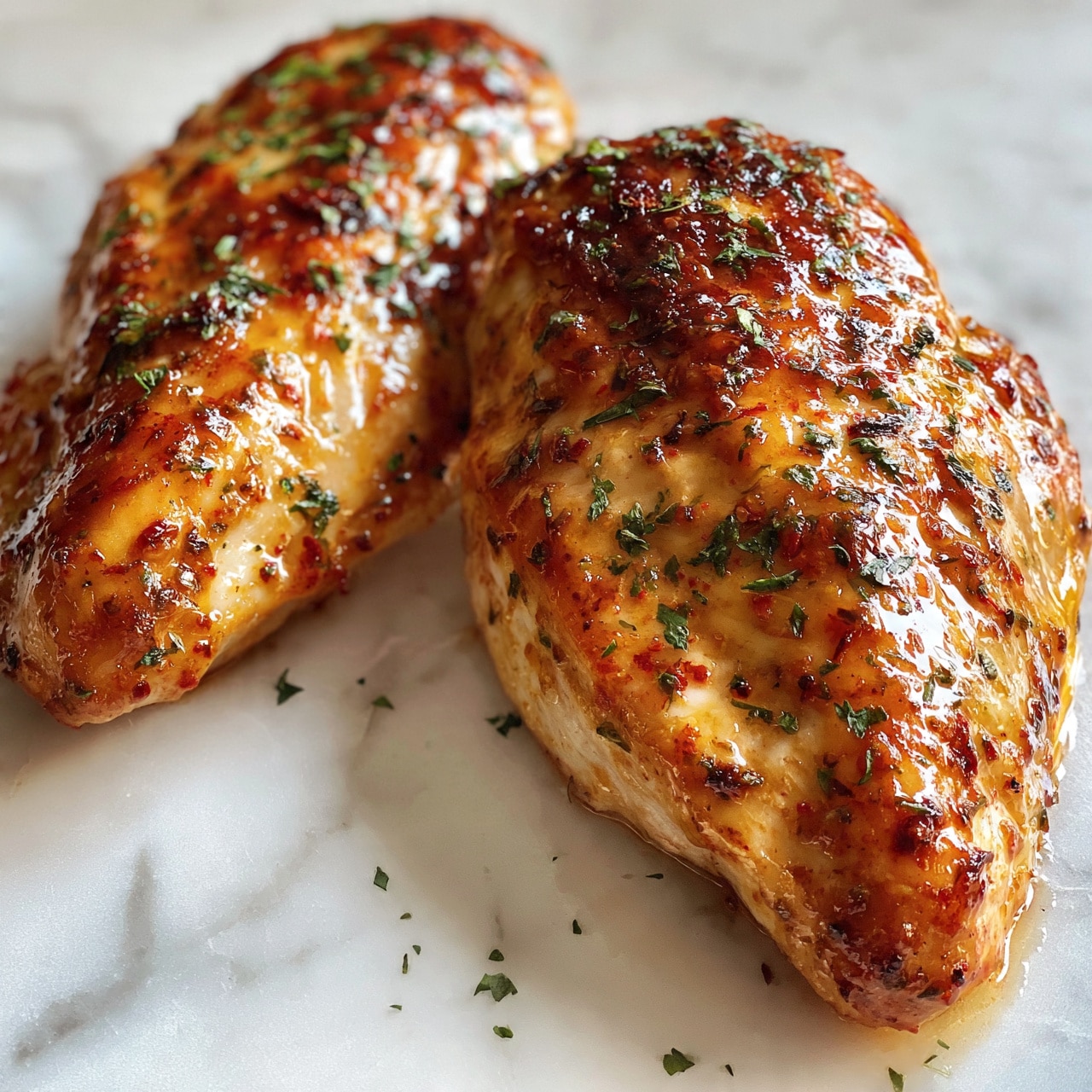 Easy Sous Vide Chicken Breast with Bright Citrus Glaze Recipe - Recipe Image