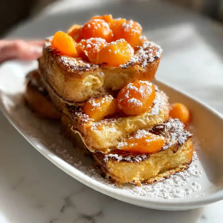 Peach Cobbler French Toast Recipe