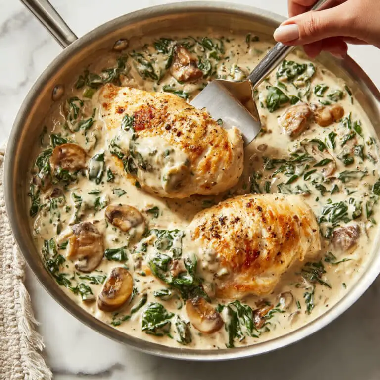 Creamy Mushroom Chicken Recipe