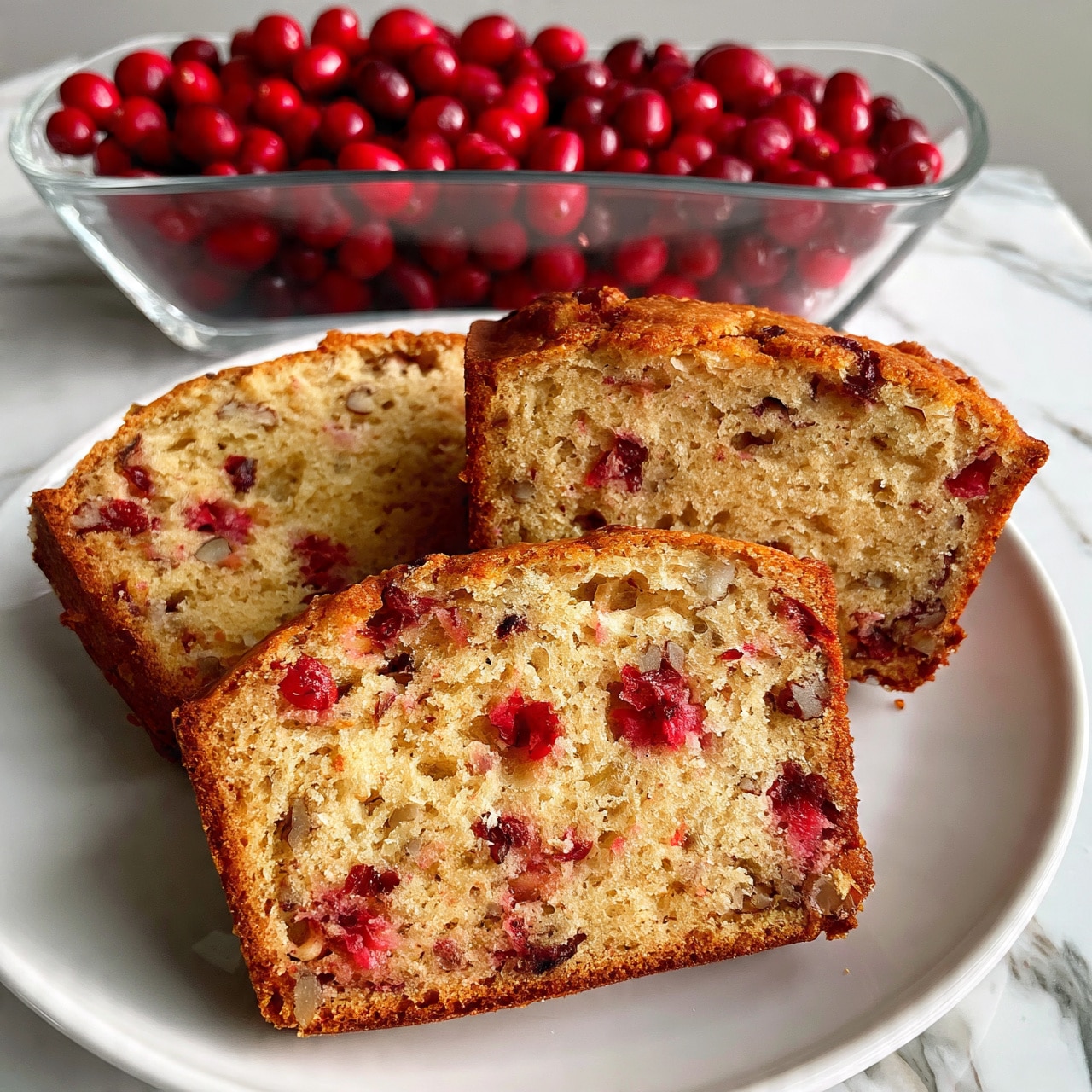 Cranberry Orange Walnut Loaf Recipe