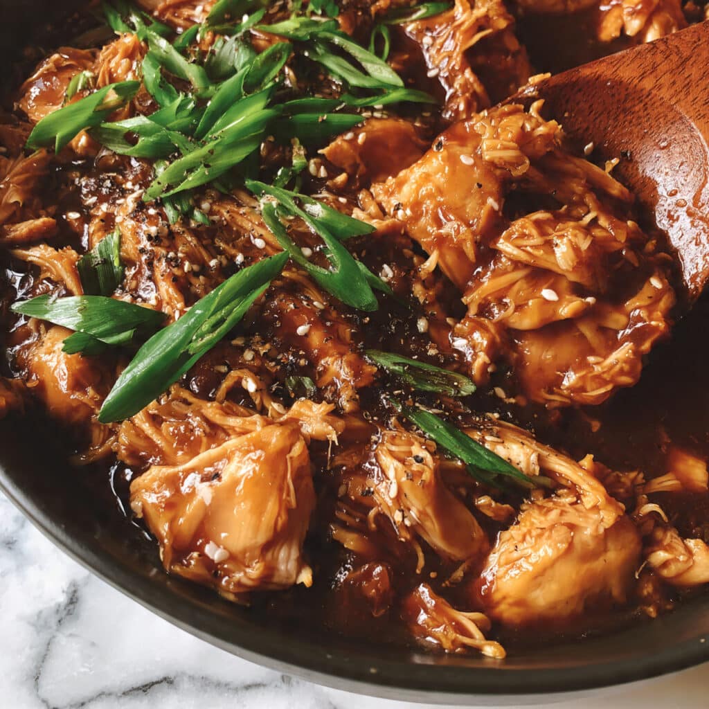 Slow Cooker Honey Garlic Chicken Recipe