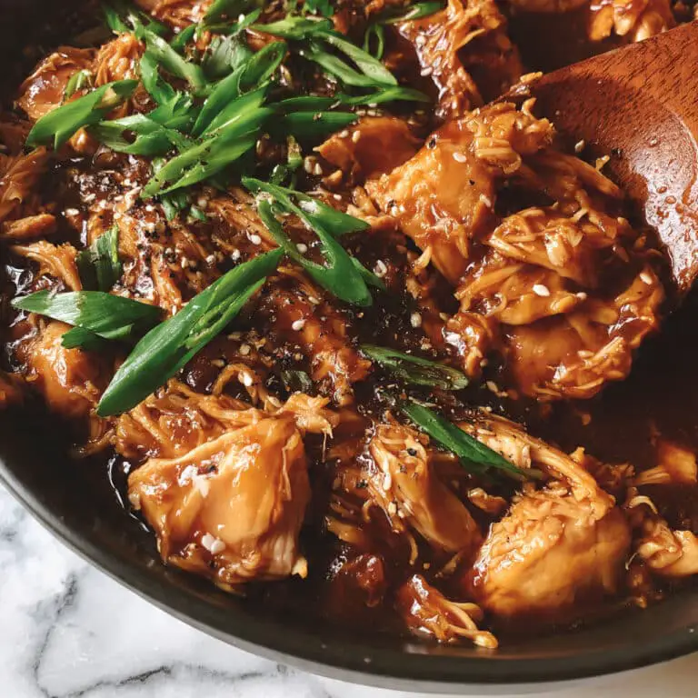 Slow Cooker Honey Garlic Chicken Recipe
