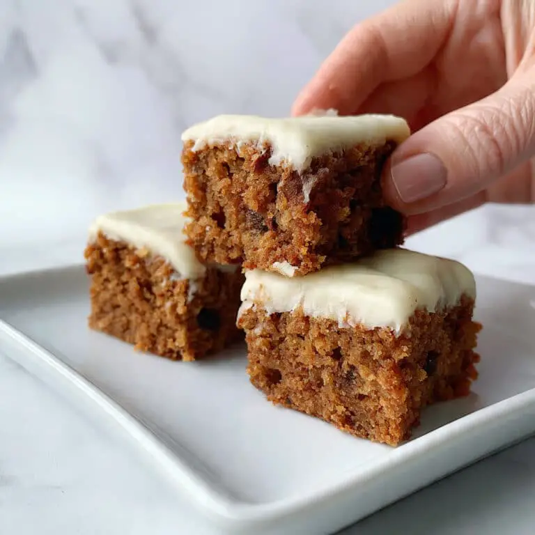 Moist Zucchini Cake Bars with Cream Cheese Frosting Recipe