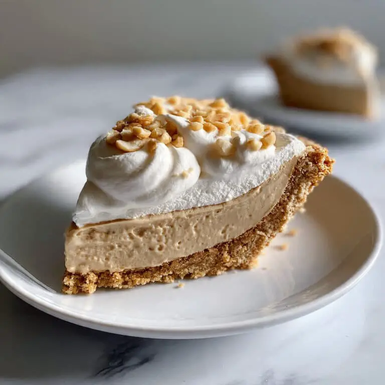 Peanut Butter Pie with Chocolate Crust Recipe