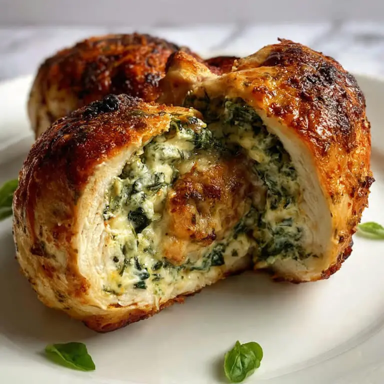 Stuffed Chicken Breasts with Savory Stuffing Recipe