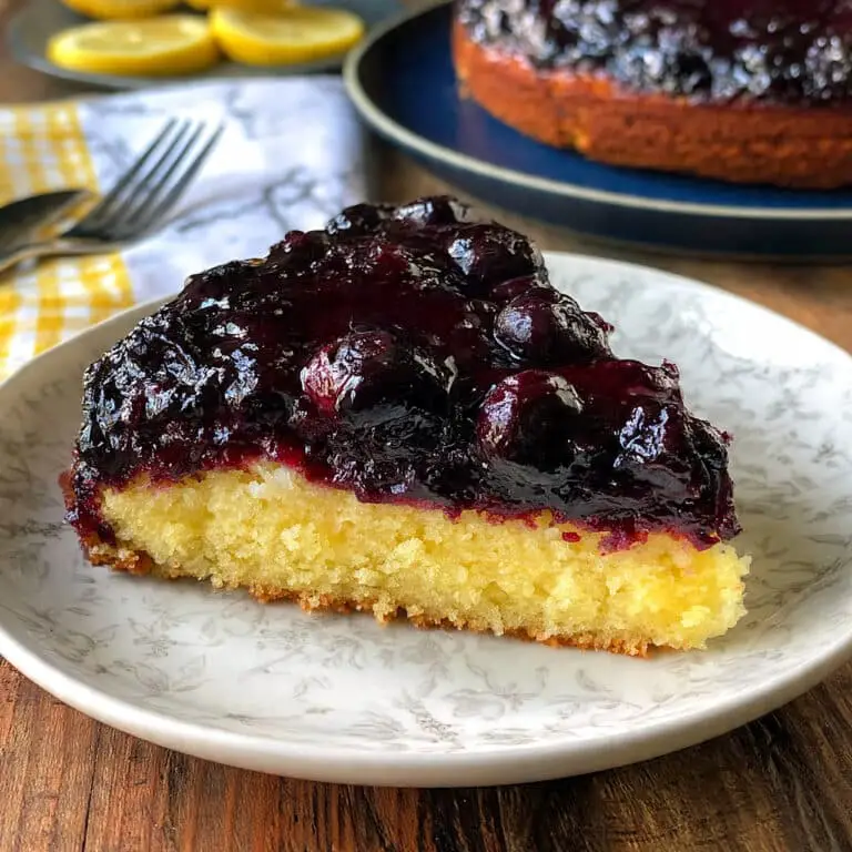 Blueberry Upside Down Cake Recipe
