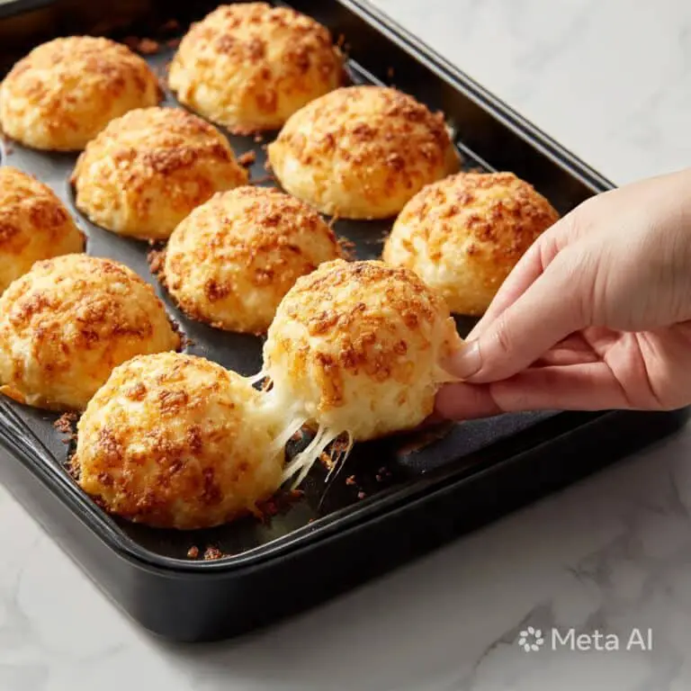 Cheesy Parmesan Mozzarella Bites Recipe